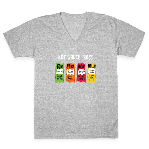 Hot Sauce Boss V-Neck Tee Shirt