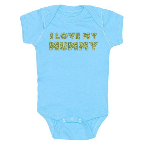 I Love My Mummy Baby One-Piece