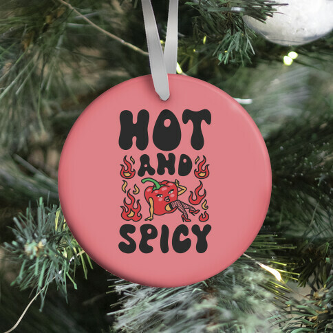 Hot And Spicy Pepper  Ornament
