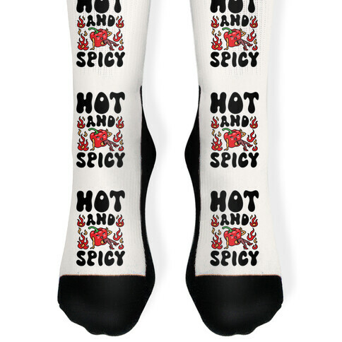 Hot And Spicy Pepper  Sock