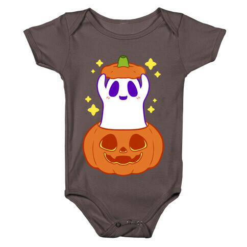 Pumpkin Ghostie Baby One-Piece