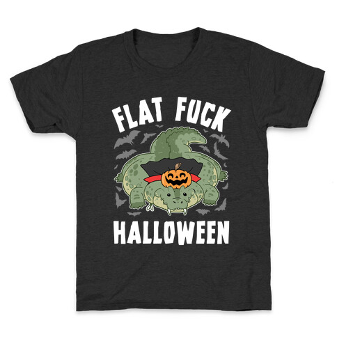 Flat F*** Halloween Kids T-Shirt