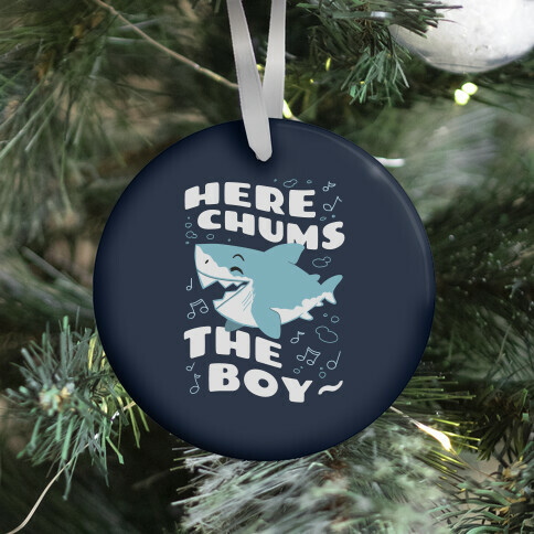 Here Chums The Boy~ Ornament