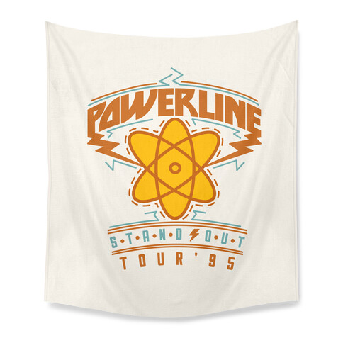 Powerline Tour Tapestry