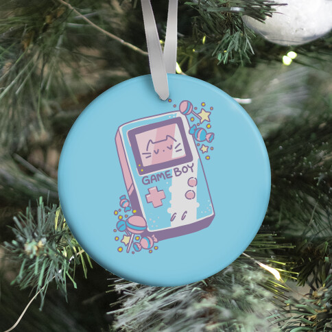 Game Boy - Trans Pride Ornament