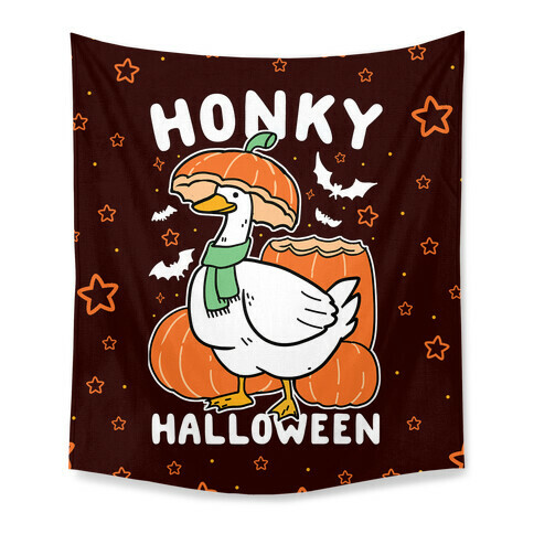 Honky Halloween Tapestry