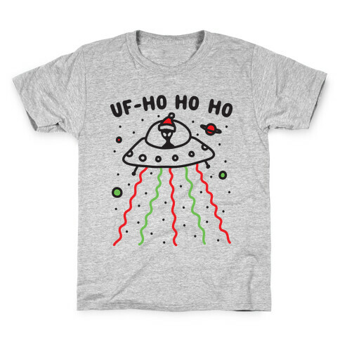 UF-Ho Ho Ho Santa Alien Kids T-Shirt