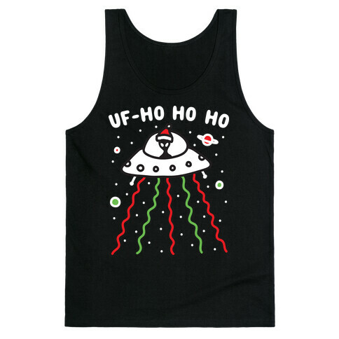 UF-Ho Ho Ho Santa Alien Tank Top