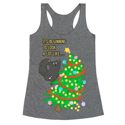 It's Beginning to Look a Lot Like... (chaos) Racerback Tank Top