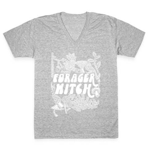 Forager Witch V-Neck Tee Shirt