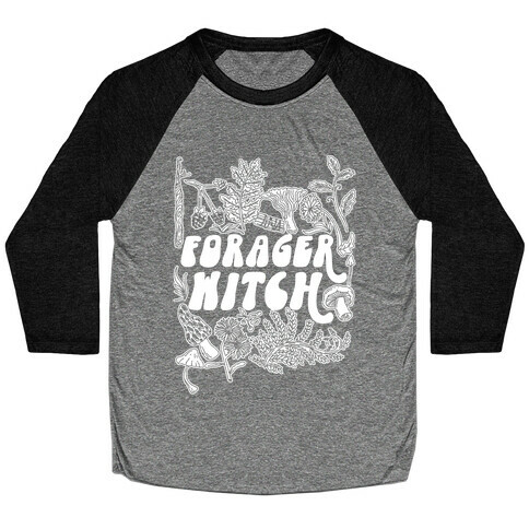 Forager Witch Baseball Tee