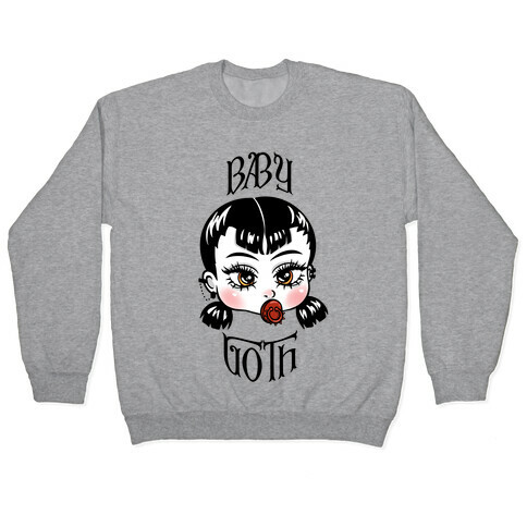 Baby Goth Pullover