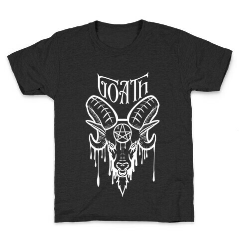 Goath (white) Kids T-Shirt