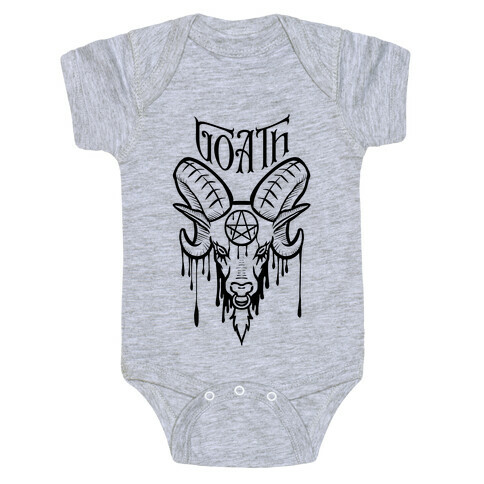 Goath (black) Baby One-Piece