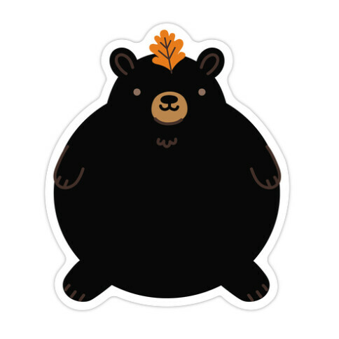 Round Bears Die Cut Sticker