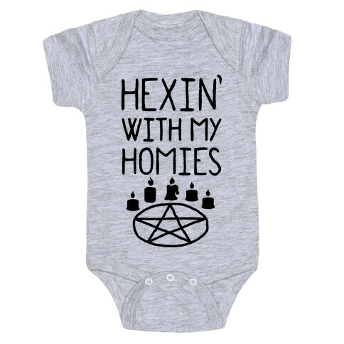 Hexin' With My Homies Baby One-Piece