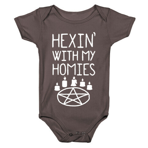 Hexin' With My Homies Baby One-Piece