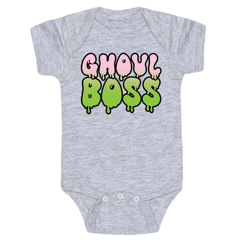 Ghoul Boss Girl Boss Parody Baby One-Piece