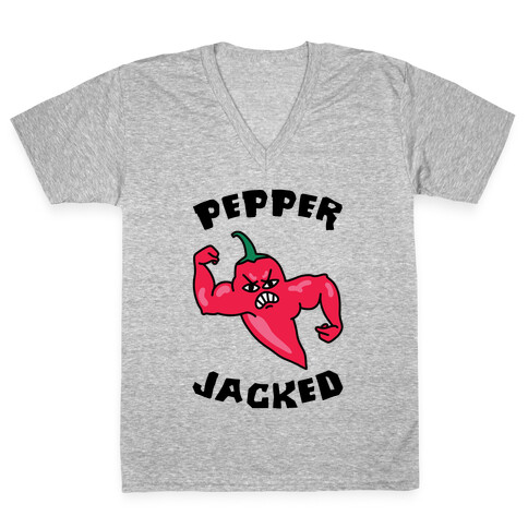 Pepper Jacked V-Neck Tee Shirt