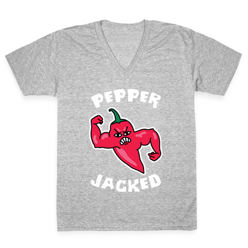 Pepper Jacked V-Neck Tee Shirt
