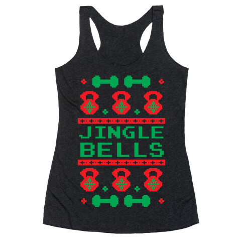 Jingle Bells Racerback Tank Top