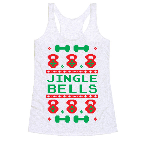 Jingle Bells Racerback Tank Top