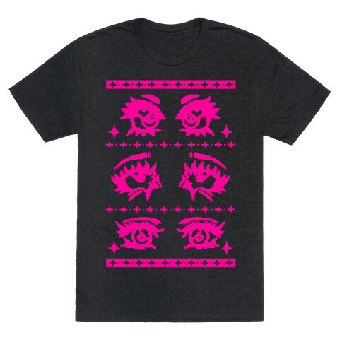 Anime Eyes Ugly Sweater T-Shirt