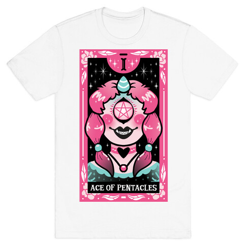 Creepy Cute Tarot: Ace Of Pentacles T-Shirt