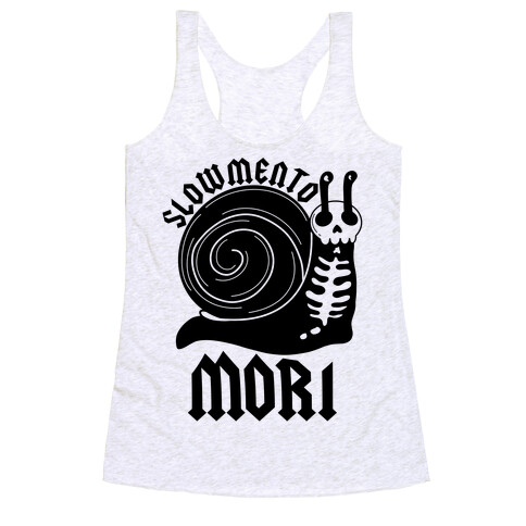 Slowmento Mori Snail Racerback Tank Top