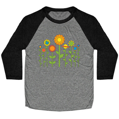 Plant Planets Baseball Tee