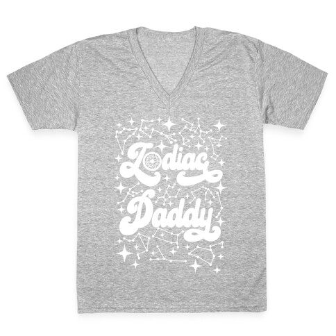 Zodiac Daddy V-Neck Tee Shirt