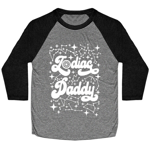 Zodiac Daddy Baseball Tee