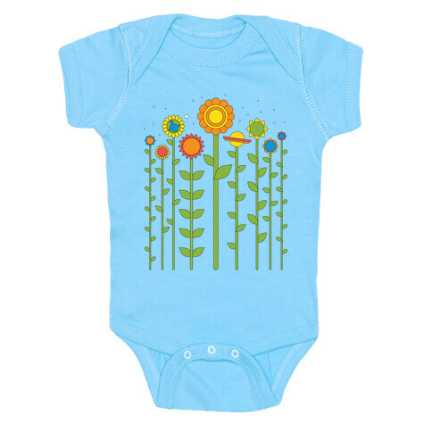 Plant Planets Baby One-Piece