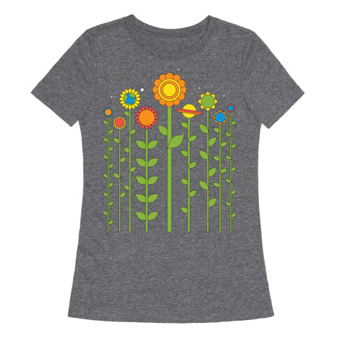 Plant Planets Womens T-Shirt