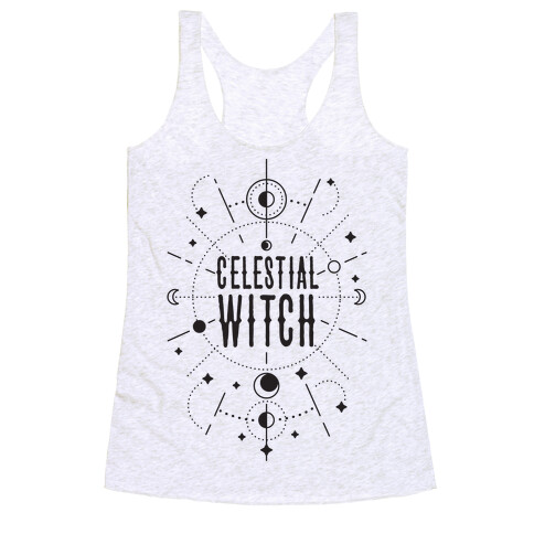 Celestial Witch Racerback Tank Top