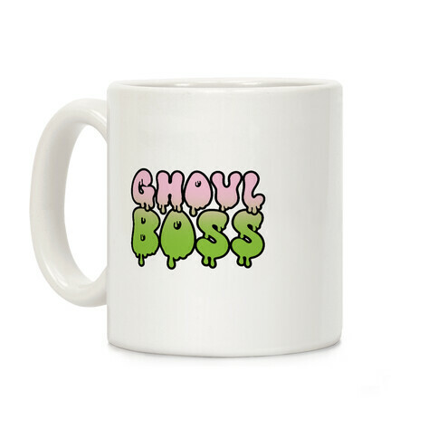 Ghoul Boss Girl Boss Parody Coffee Mug