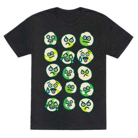 Wasabi Peas Pattern T-Shirt