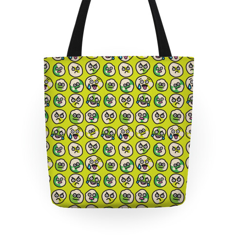 Wasabi Peas Pattern Tote