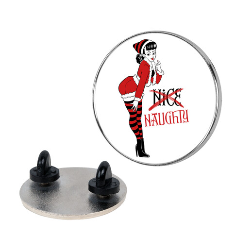 Naughty Elf Pin