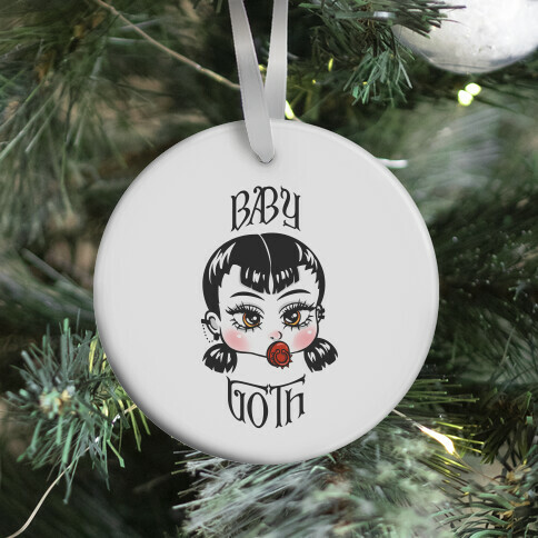 Baby Goth Ornament