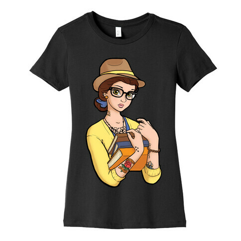 Hipster Belle Womens T-Shirt