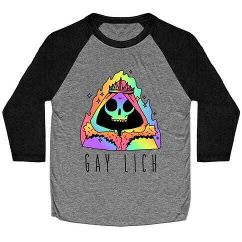 Gay Lich Baseball Tee