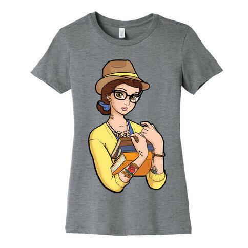 Hipster Belle Womens T-Shirt