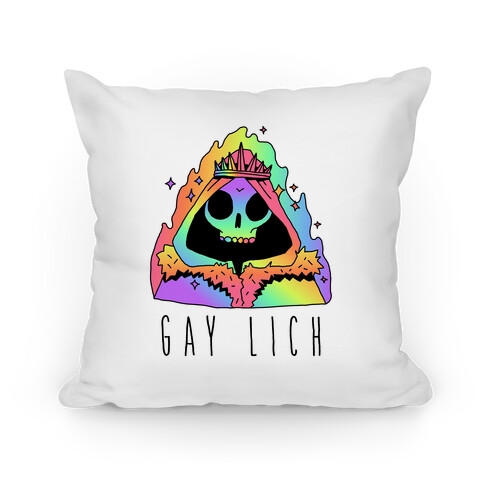 Gay Lich Pillow