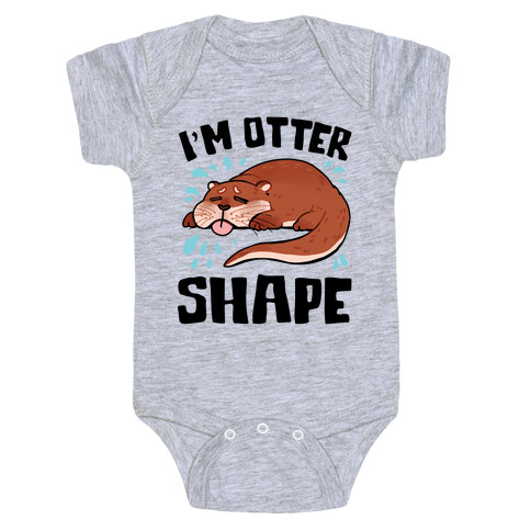 I'm Otter Shape Baby One-Piece