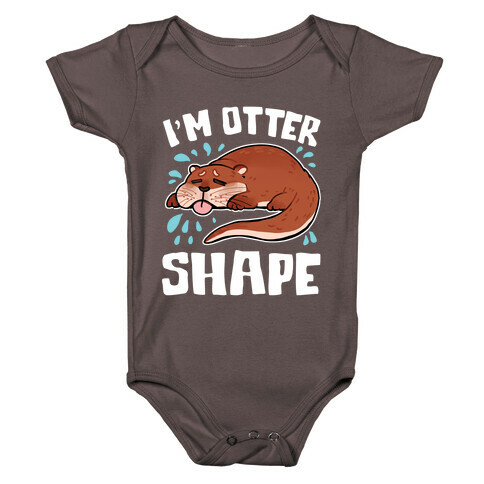 I'm Otter Shape Baby One-Piece