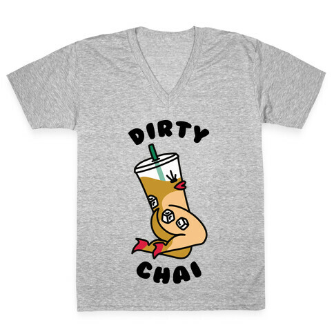 Dirty Chai V-Neck Tee Shirt