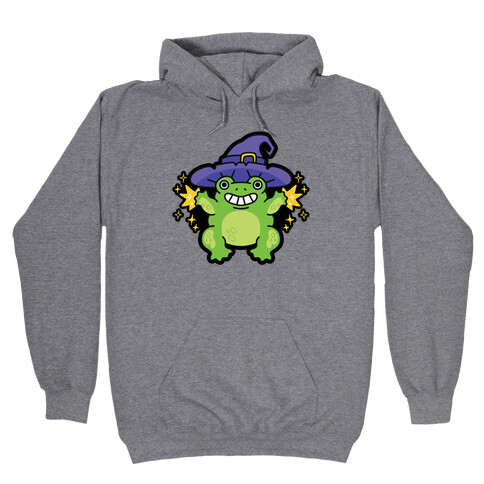 Magical Frog Witch Hooded Sweatshirt