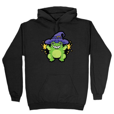 Magical Frog Witch Hooded Sweatshirt