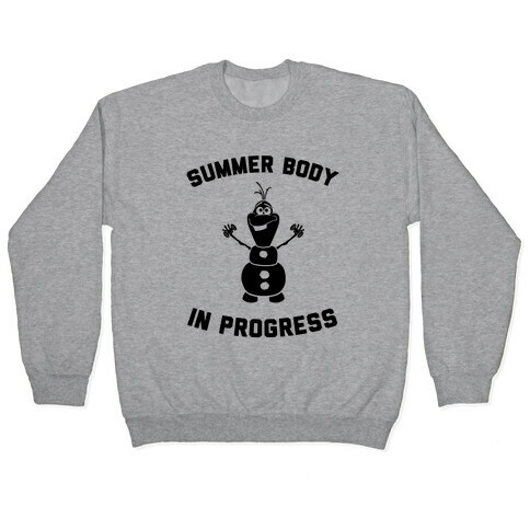 Summer Body in Progress Pullover